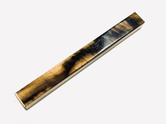 黒柿の線香筒　長寸用　275mm クリア仕上