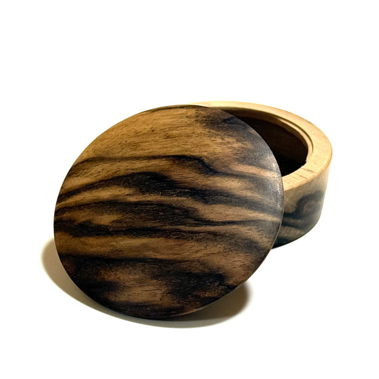 Black Persimmon Incense Box, 60mm, New Model, One-Touch Type