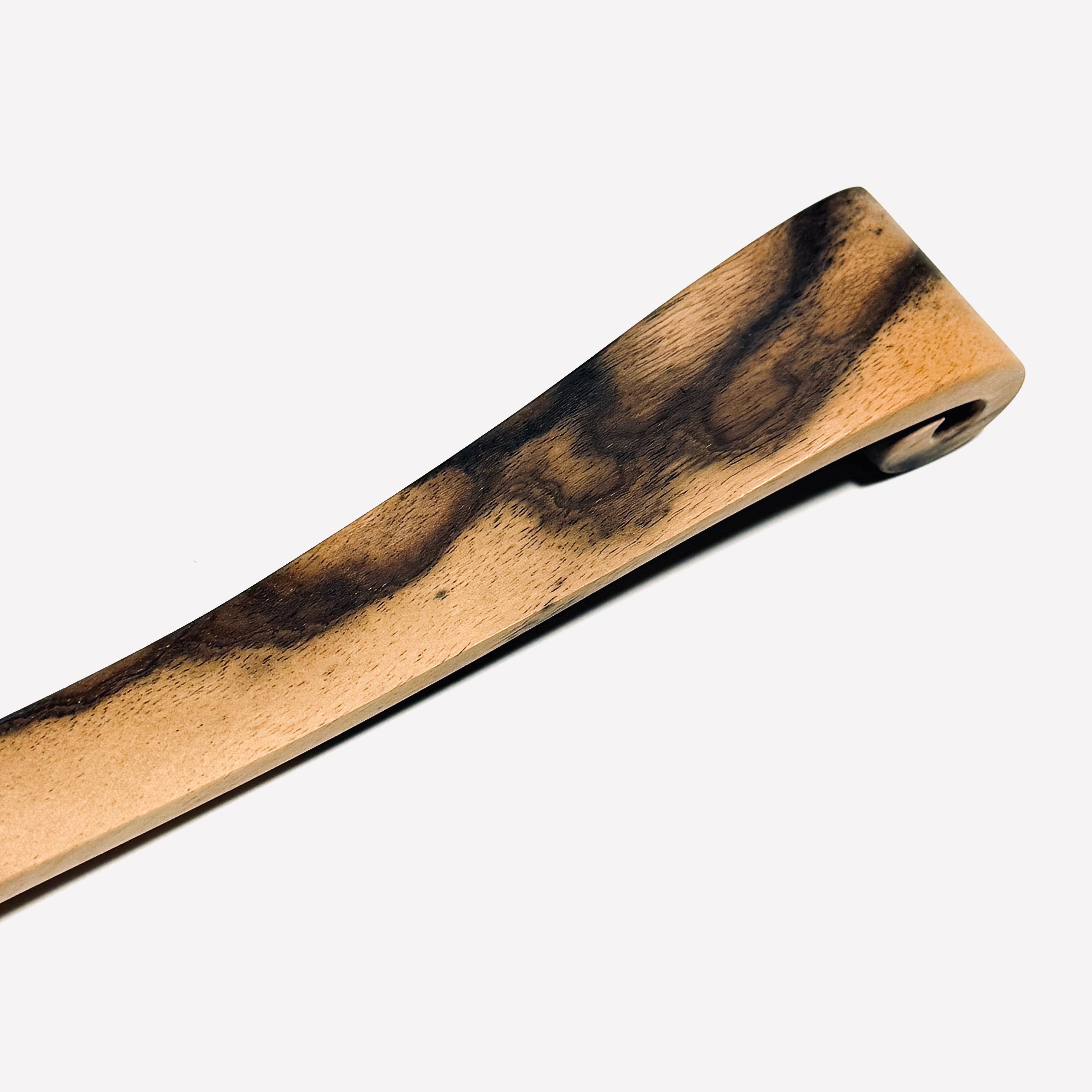 黒柿の笏 8寸（240mm）孔雀杢 特上 – 佛杢online