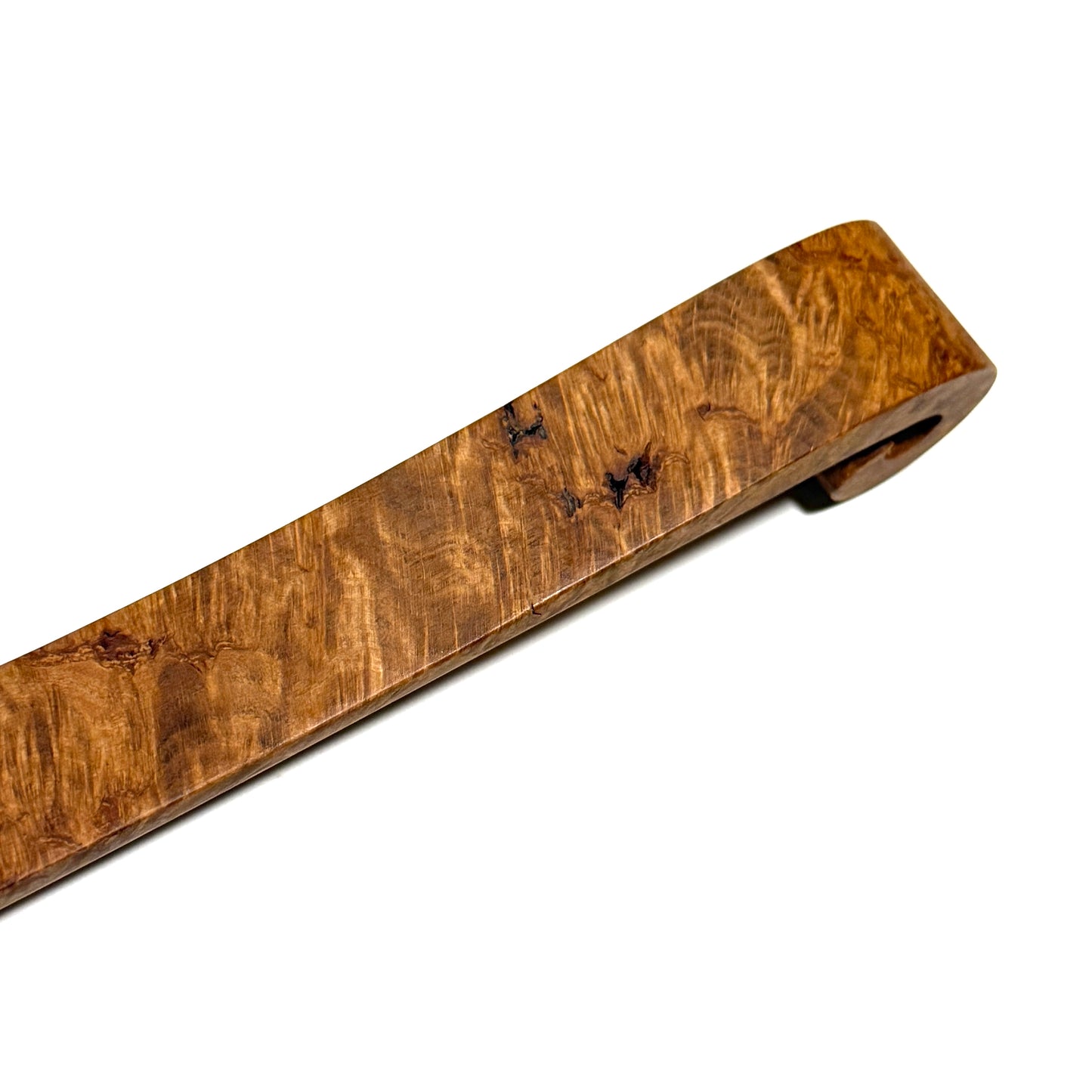 楓瘤杢の笏　1尺（300mm）極上