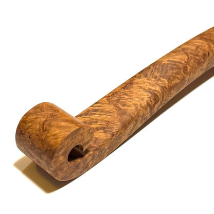 楓瘤杢の笏　1尺（300mm）極上