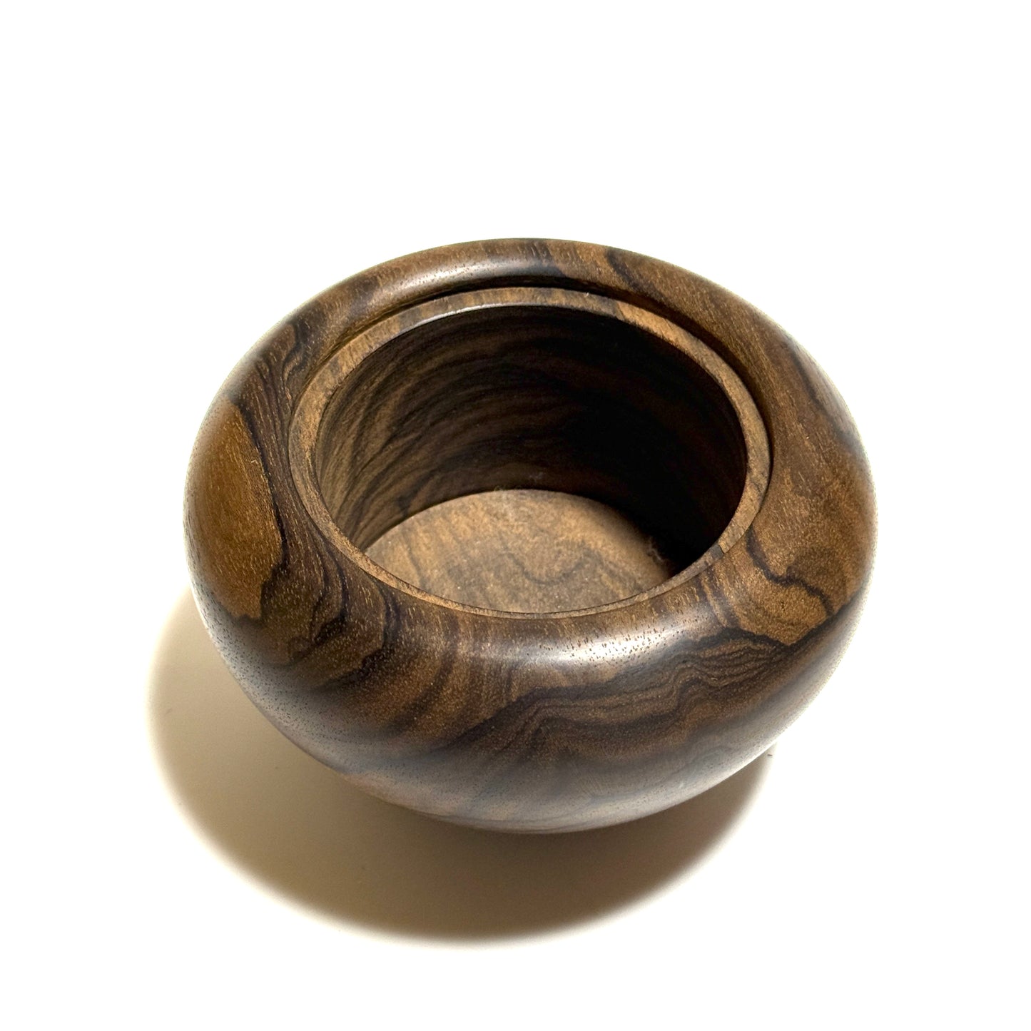 Siamese Persimmon Incense Burner, 4 inches (120mm diameter), Top-shaped, Premium Quality