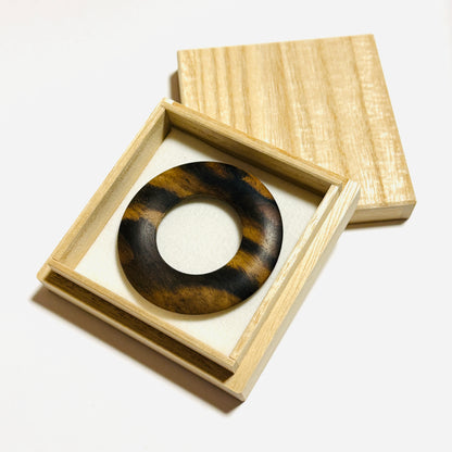黒柿の環（絡子環） 1寸8分（54mm ）特上