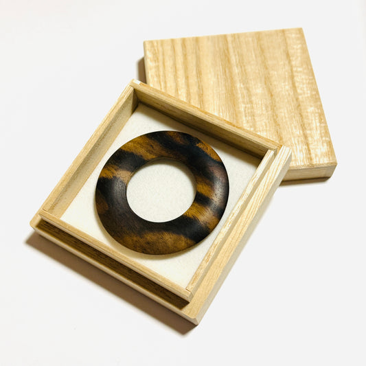 黒柿の環（絡子環） 1寸8分（54mm ）特上