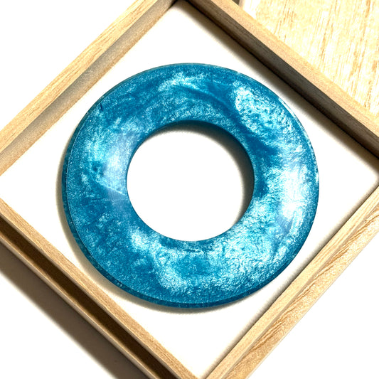 国産高級レジンの環（絡子環）海月　70mm
