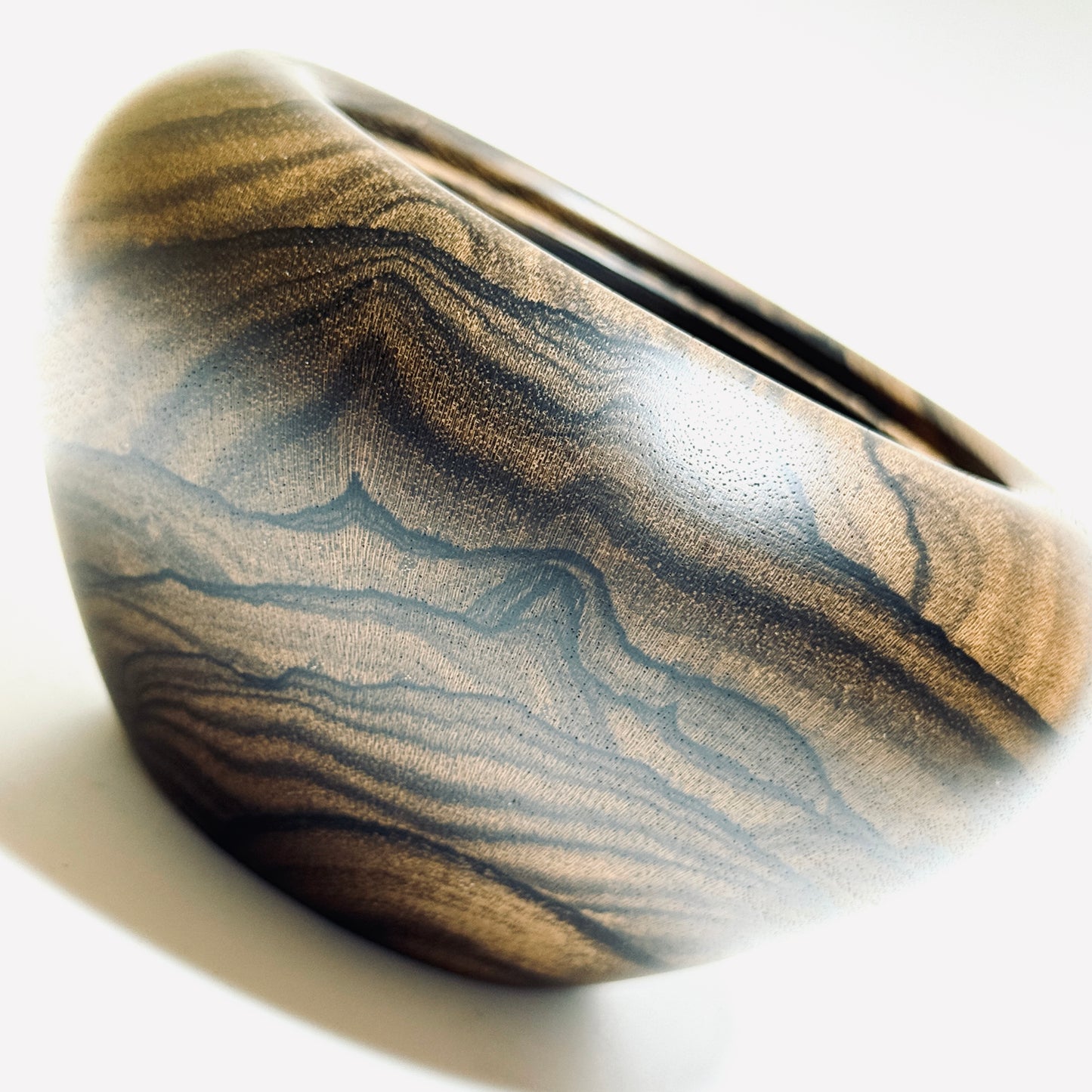 Siamese Persimmon Incense Burner, 4 inches (120mm diameter), Top-shaped, Premium Quality