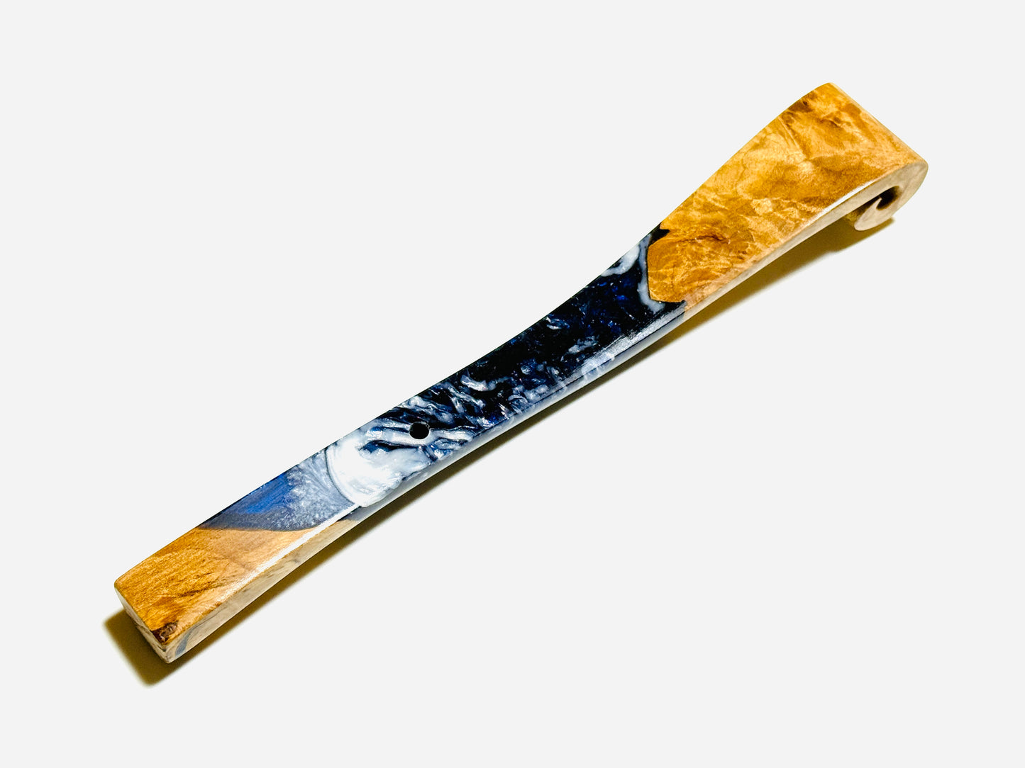 Hybrid Wood Scepter, Galaxy Series, 8 inches (240mm), Premium Grade (using rosewood burl)