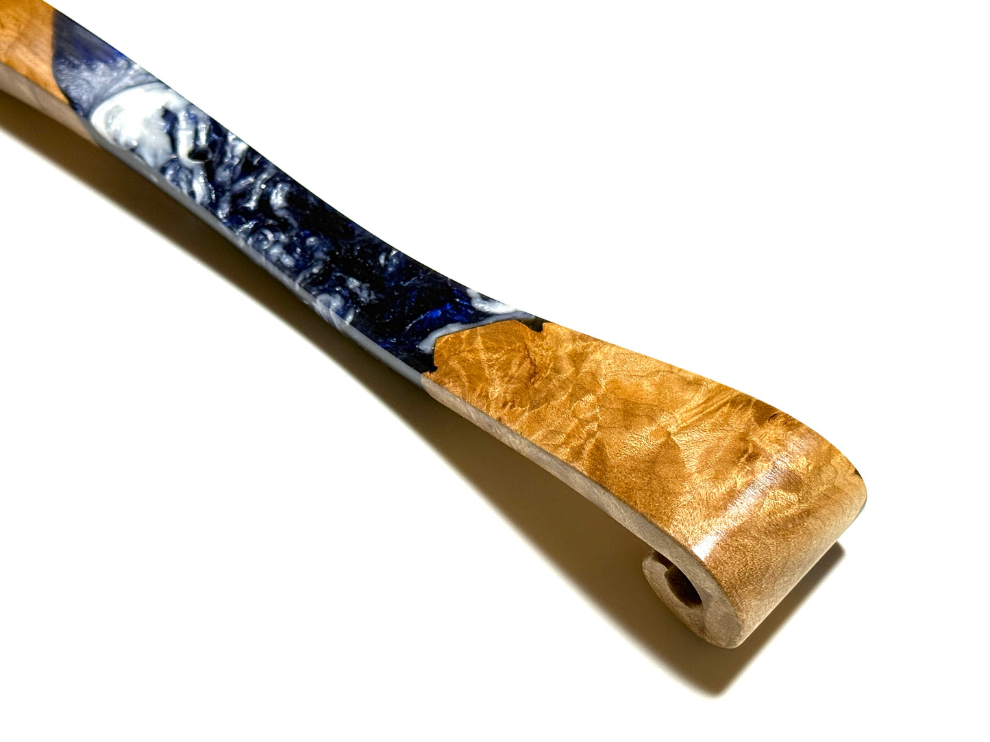 Hybrid Wood Scepter, Galaxy Series, 8 inches (240mm), Premium Grade (using rosewood burl)