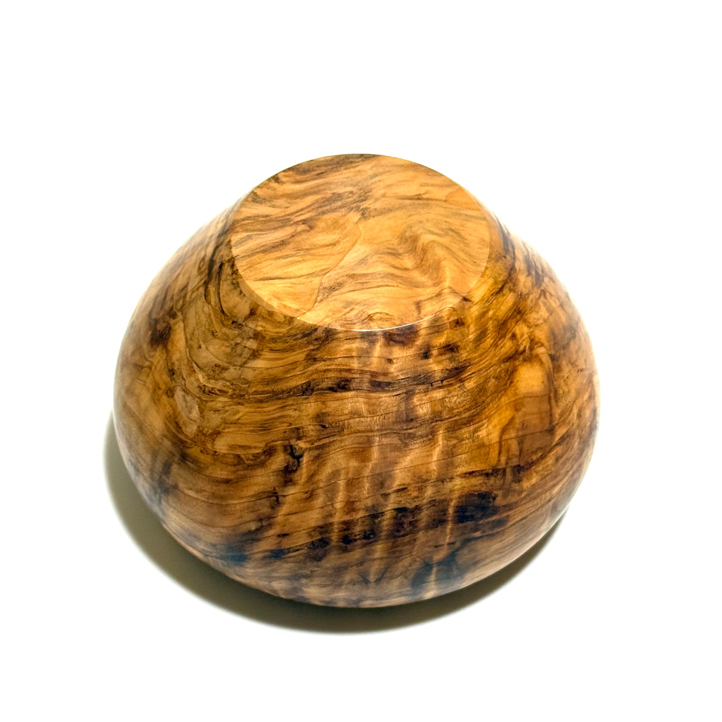 Cedar burl incense burner, titled "Zuikei" (auspicious scenery), 4 inches (120mm diameter), eight-headed type, top quality.