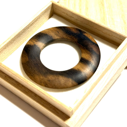 黒柿の環（絡子環） 1寸8分（54mm ）特上